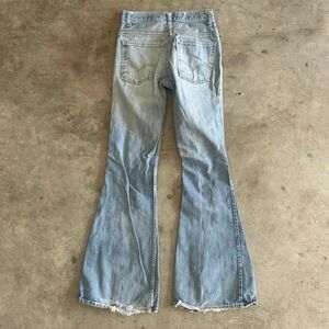 Vintage Levi's 684 Orange Tab Denim Jeans Size 28x32